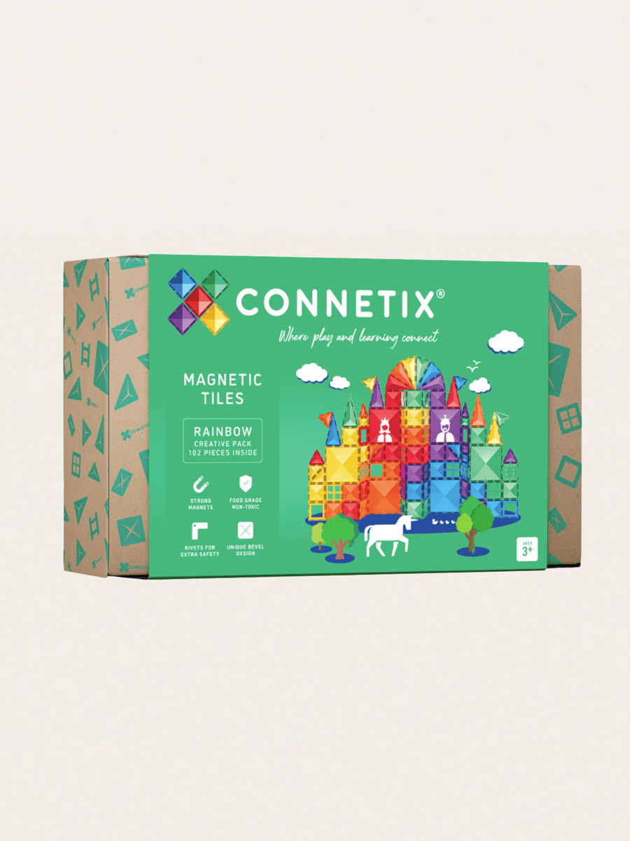 Klocki magnetyczne Rainbow Creative Pack 102 el.