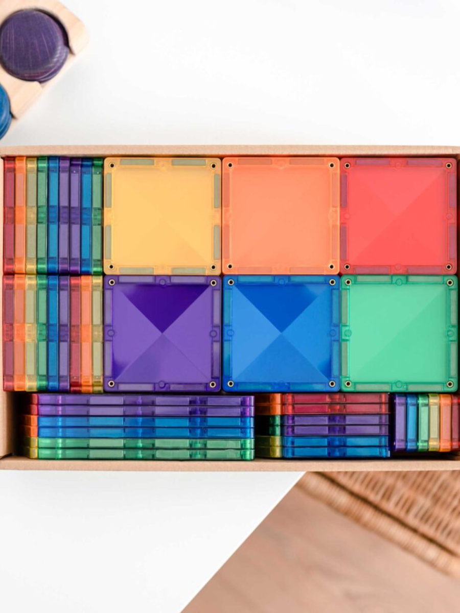 Klocki magnetyczne Rainbow Creative Pack 102 el.