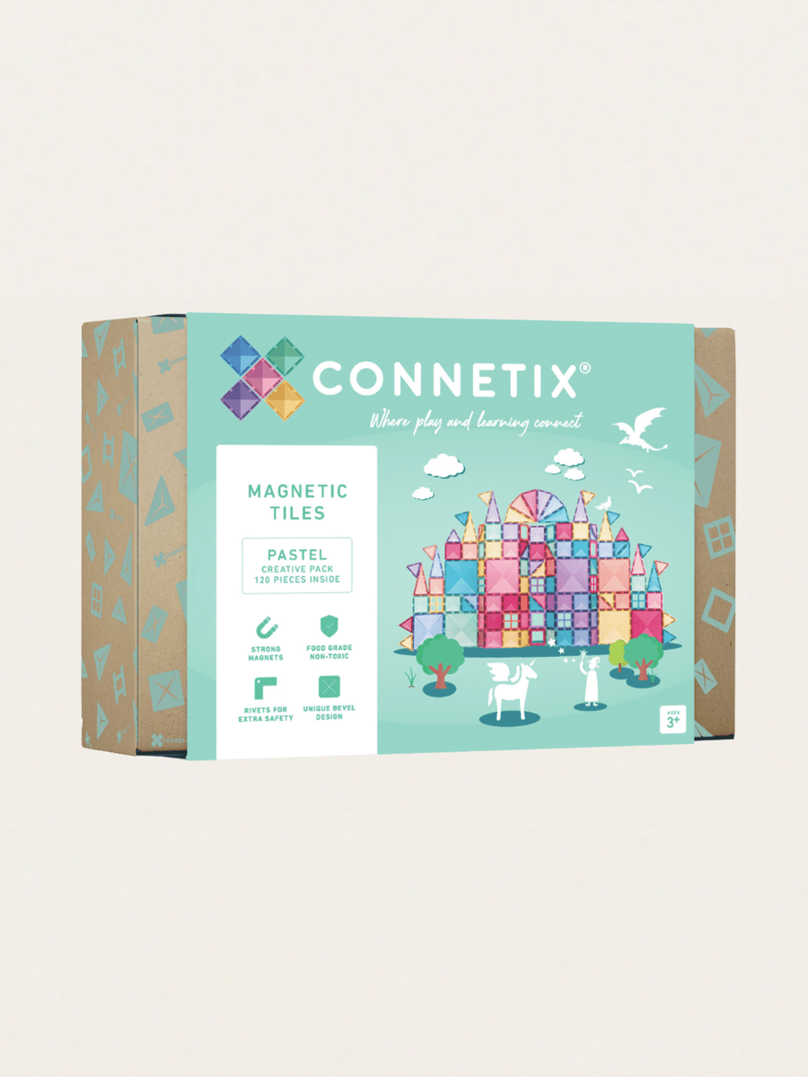 Klocki magnetyczne Pastel Creative Pack 120 el.