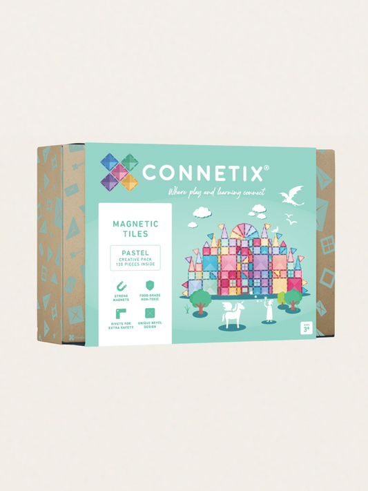 Klocki magnetyczne Pastel Creative Pack 120 el.