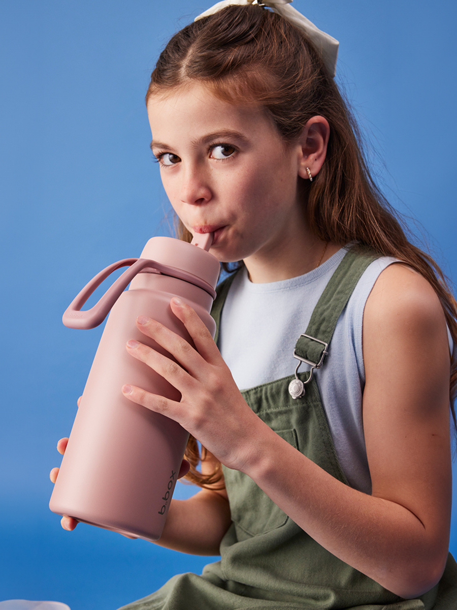 Butelka termiczna - bidon ze składanym ustnikiem 1l