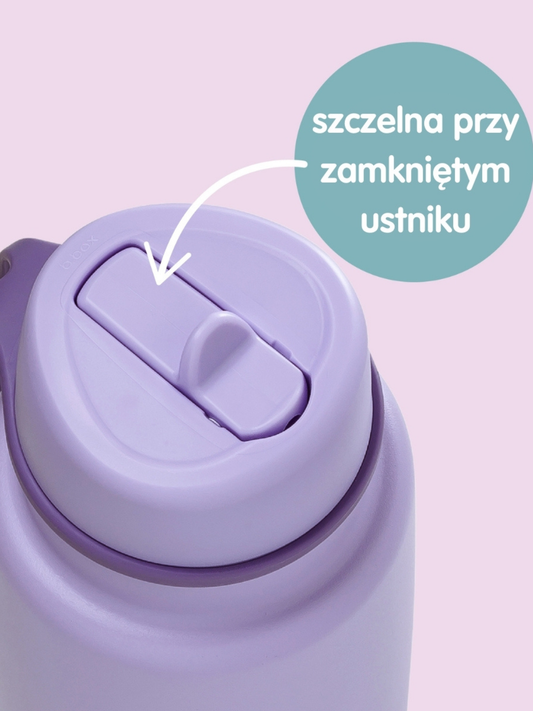 Butelka termiczna - bidon ze składanym ustnikiem 1l