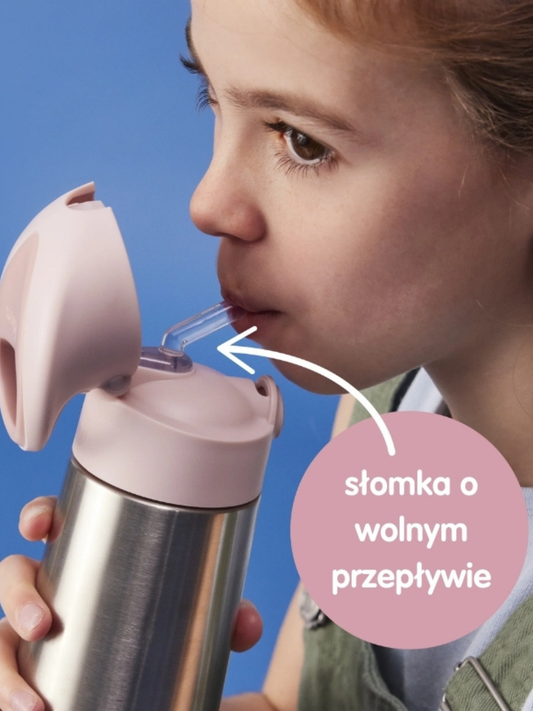 Bidon termiczny ze słomką 500 ml