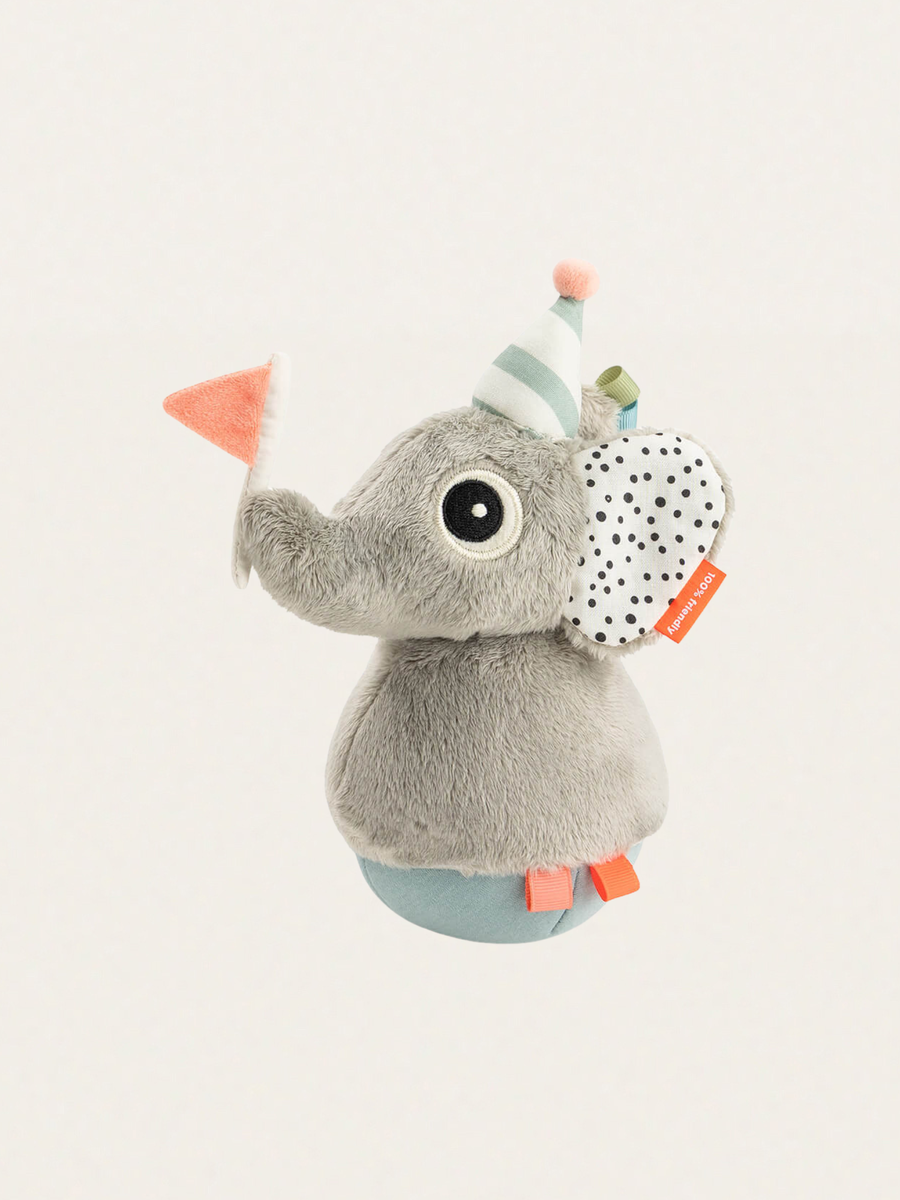 Zabawka aktywizująca - Wańka Wstańka Słonik Elphee