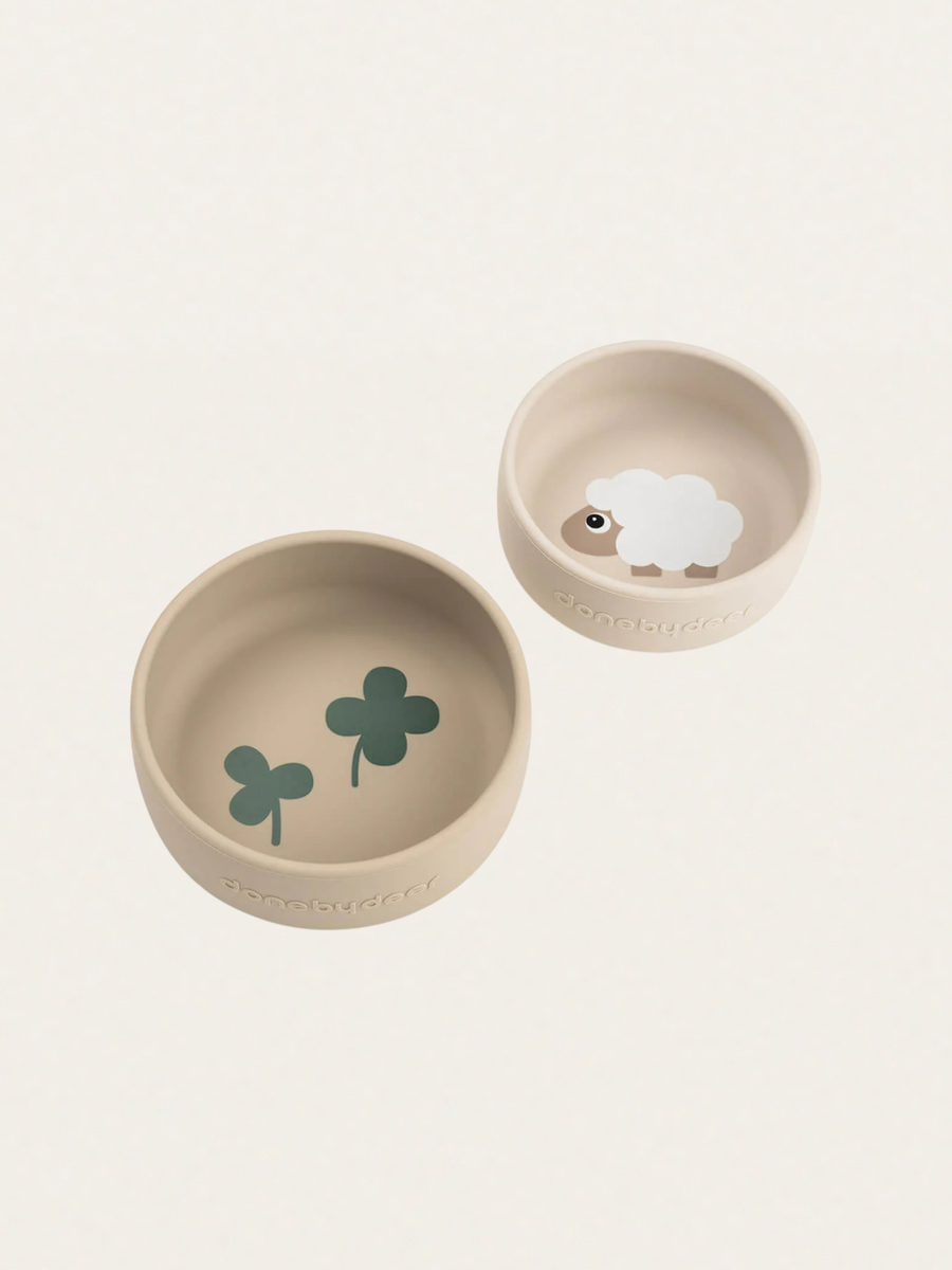 Zestaw miseczek silikonowych 2 szt.