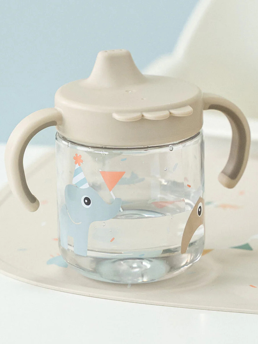 Kubek niekapek z uchwytami