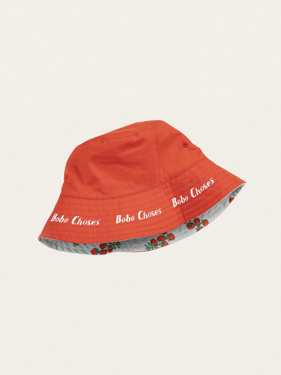 Dwustronny kapelusz Kids Juicy Tomatoes all over