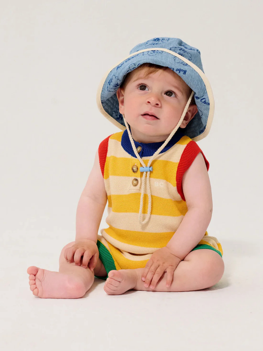 Kapelusz typu bucket Baby Pickles The Dog all over