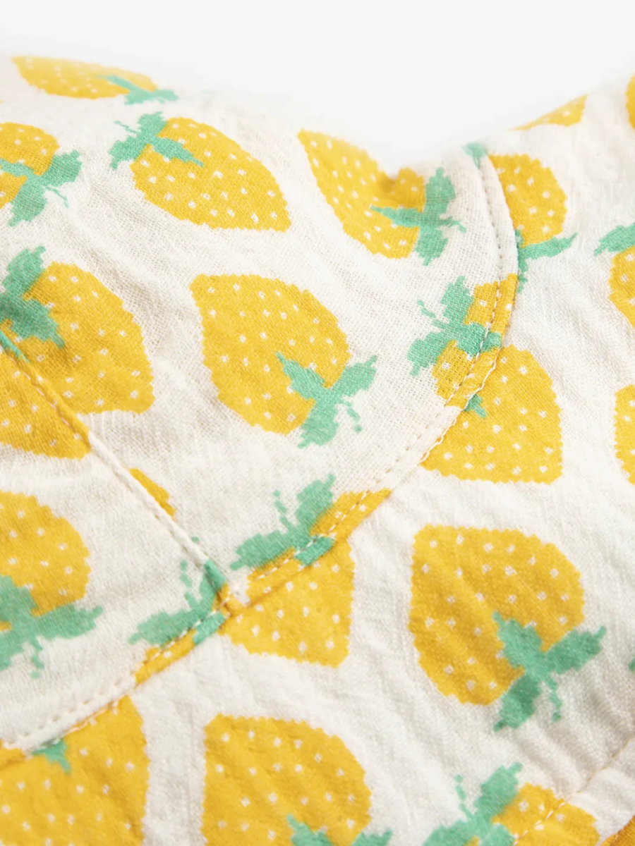 Kapelusz z wiązaniem Strawberry all over