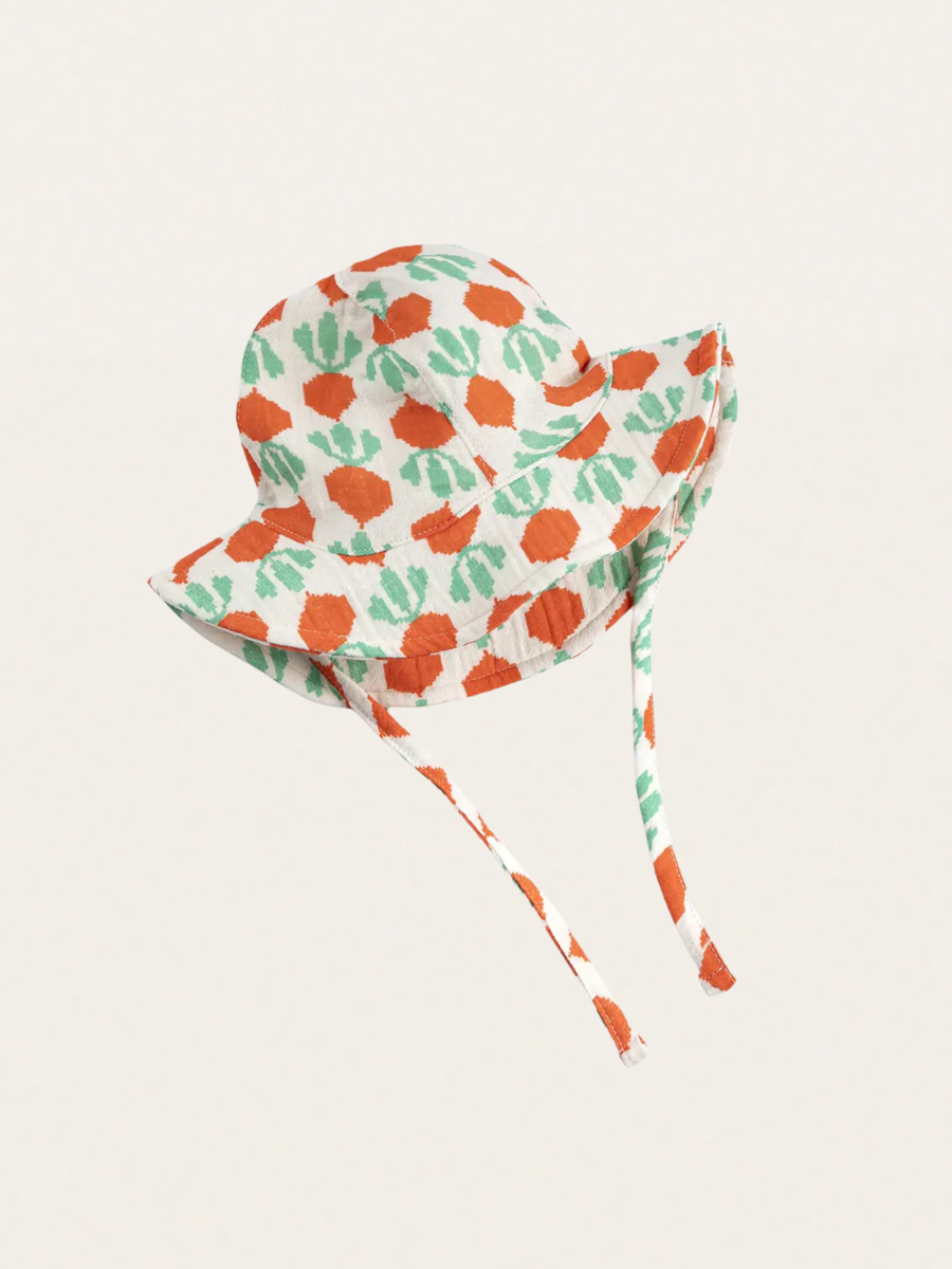 Zestaw na lato - romper + kapelusz Cool Radish all over