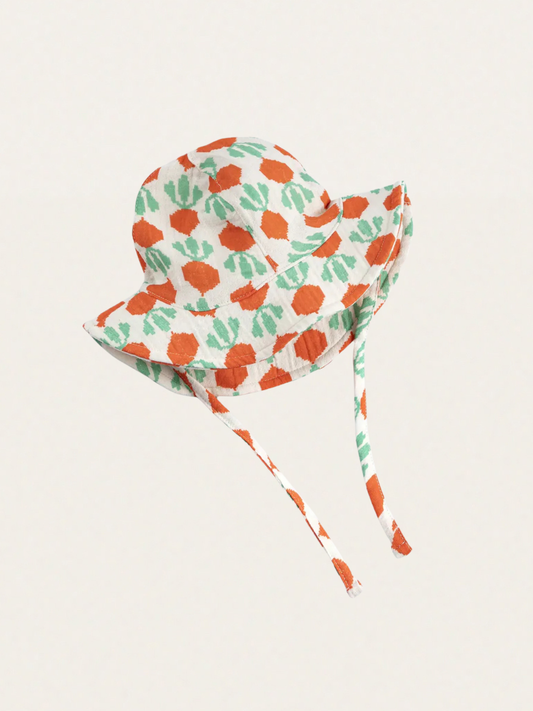 Zestaw na lato - romper + kapelusz Cool Radish all over