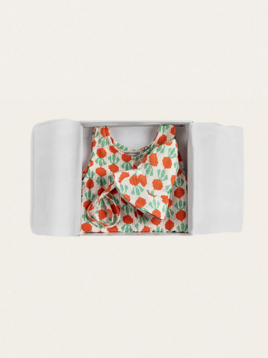 Zestaw na lato - romper + kapelusz Cool Radish all over