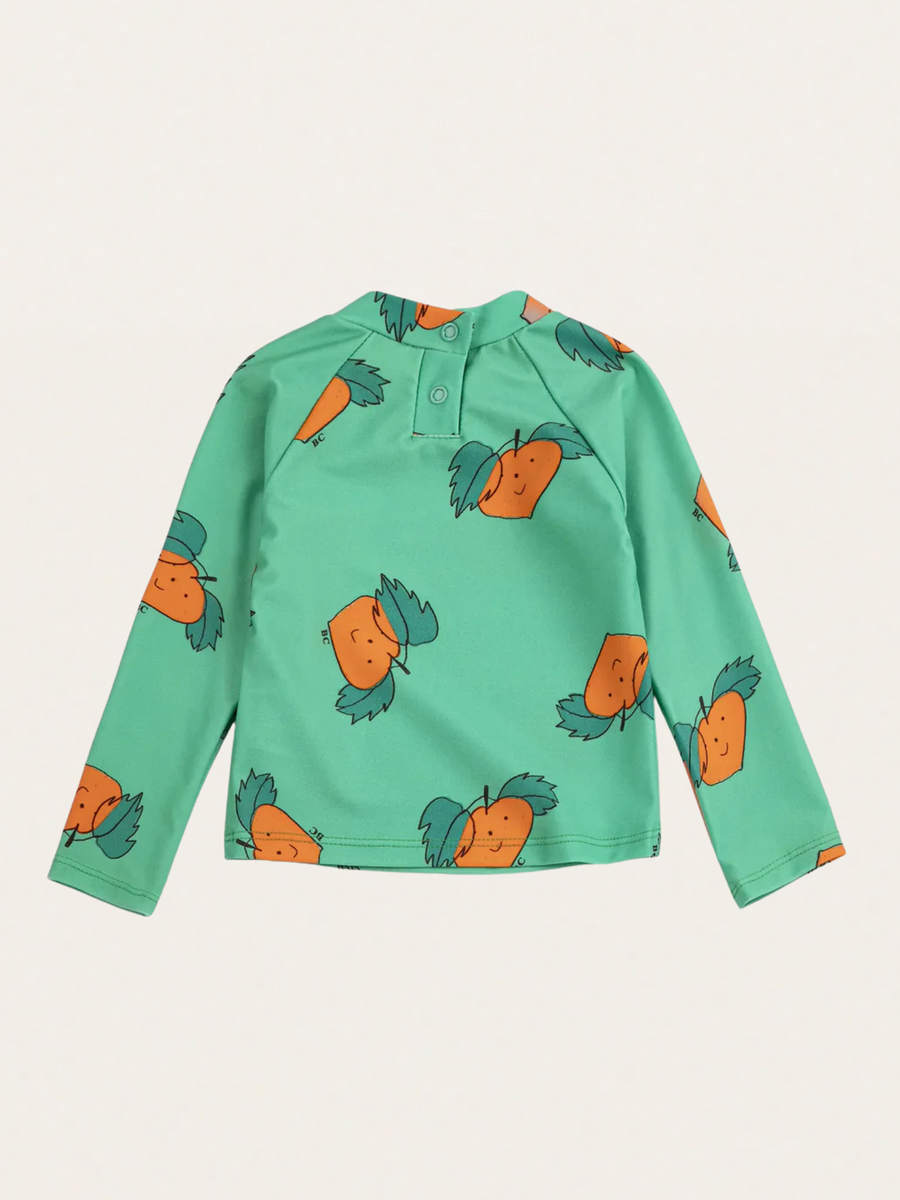 Koszulka kąpielowa z filtrem UV Baby Tangerine all over