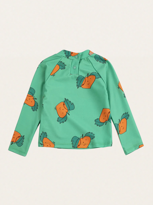 Koszulka kąpielowa z filtrem UV Baby Tangerine all over