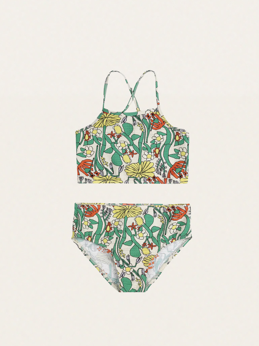 Dwuczęściowy strój kąpielowy Kids Color Herbalist all over