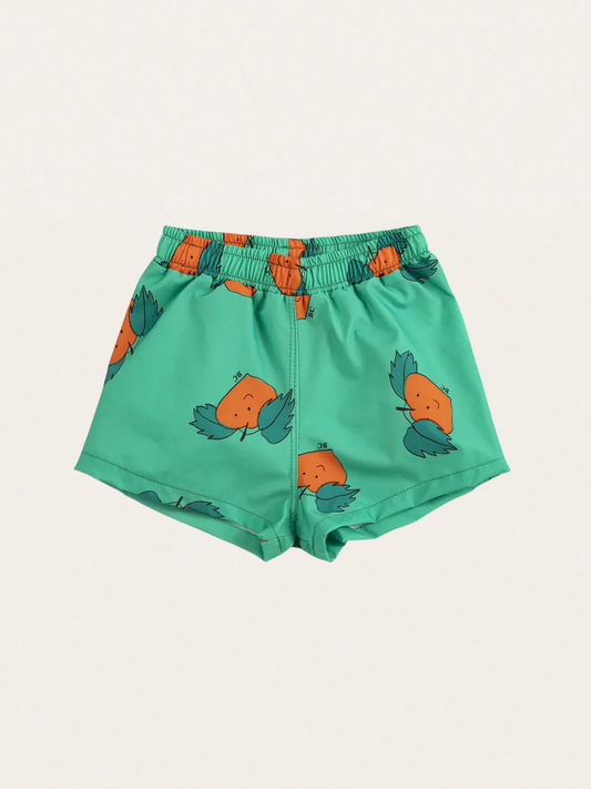 Spodenki kąpielowe z filtrem UV Baby Tangerine all over