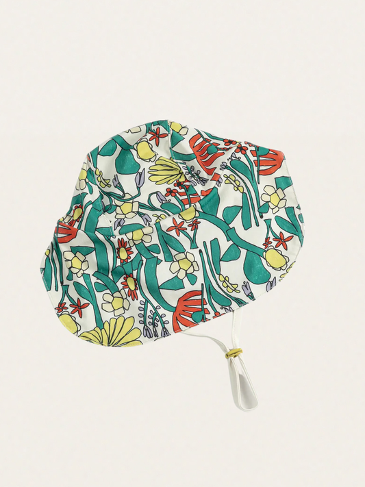 Czapka kąpielowa z daszkiem Kids Color Herbalist all over