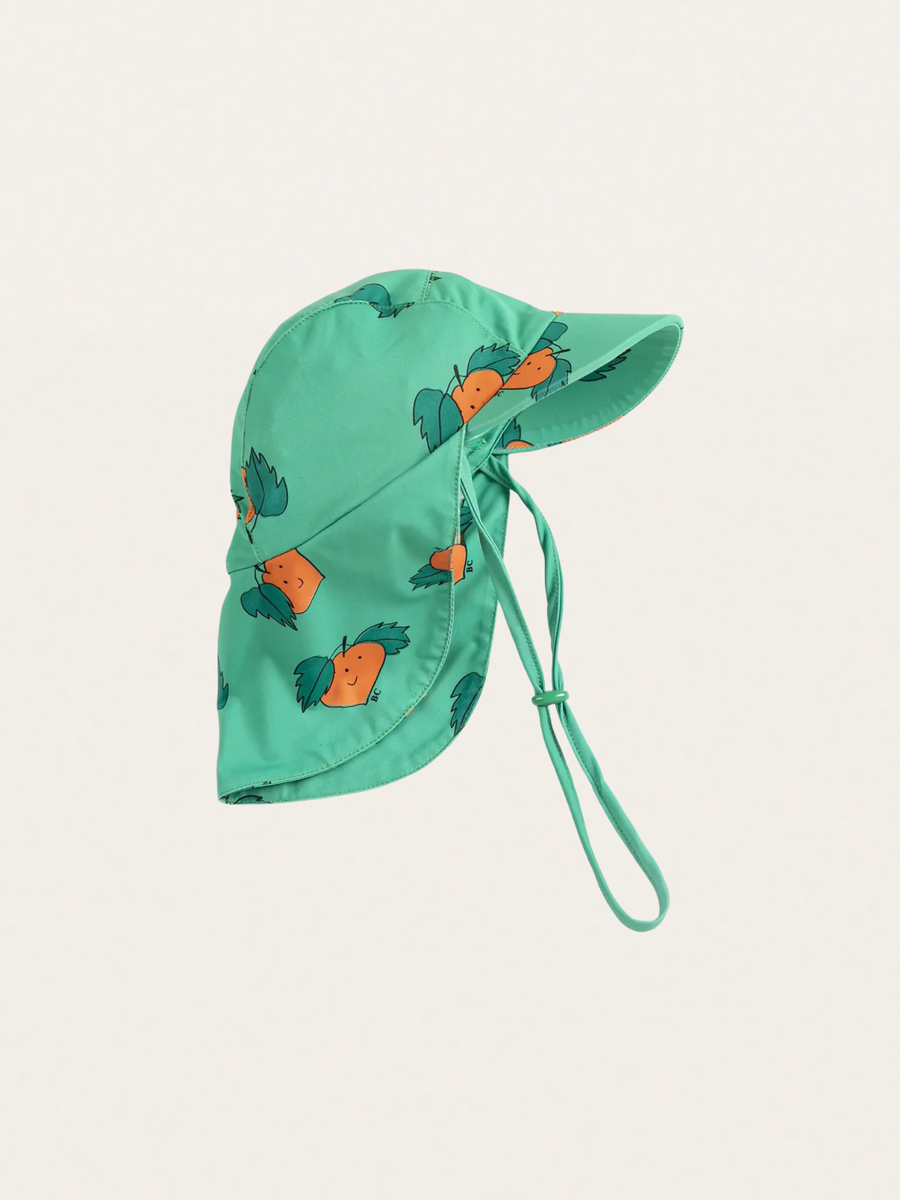 Czapka kąpielowa z daszkiem Kids Curious Turnip all over