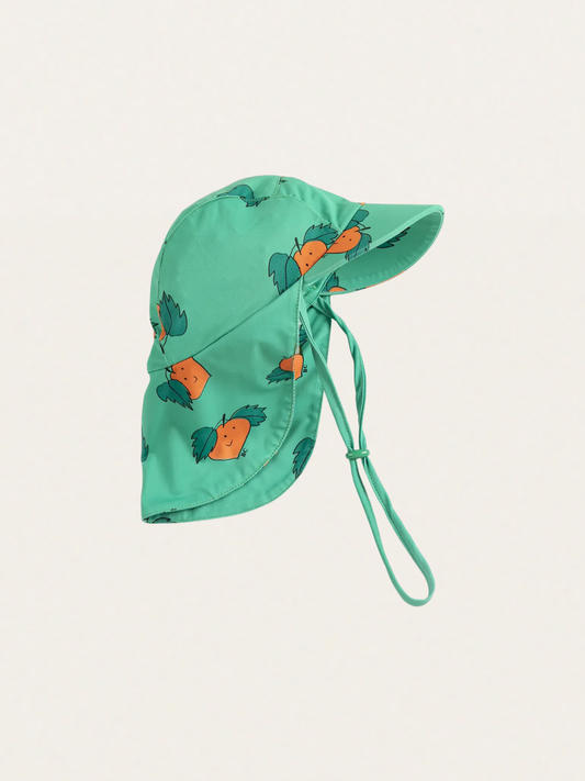 Czapka kąpielowa z daszkiem Kids Curious Turnip all over