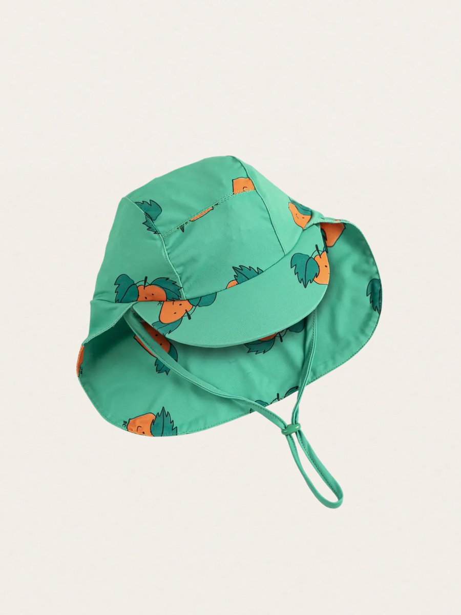 Czapka kąpielowa z daszkiem Kids Curious Turnip all over