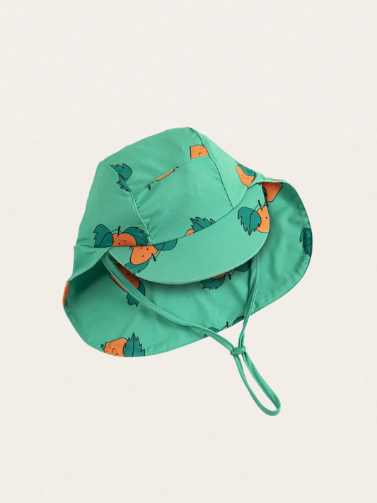 Czapka kąpielowa z daszkiem Kids Curious Turnip all over