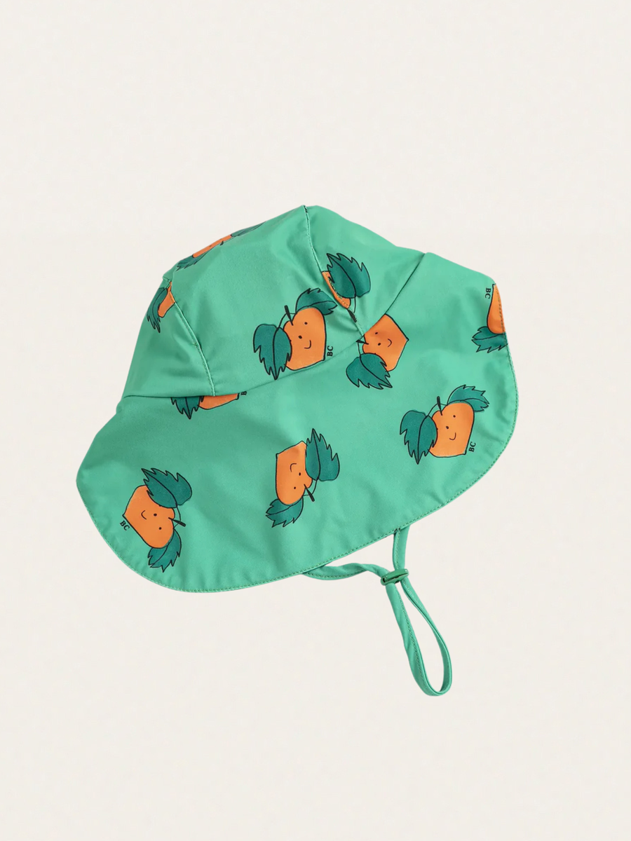 Czapka kąpielowa z daszkiem Kids Curious Turnip all over