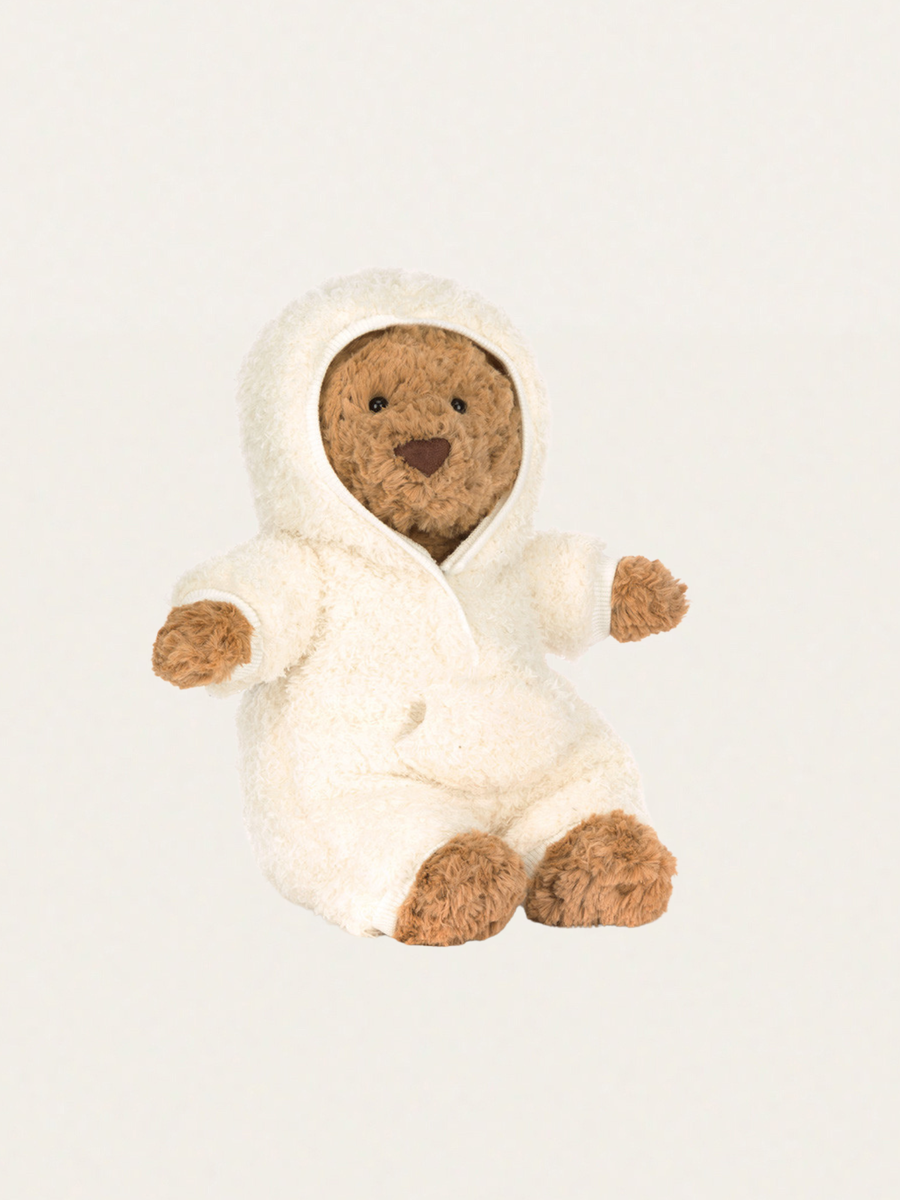 Miś Bartłomiej w kombinezonie