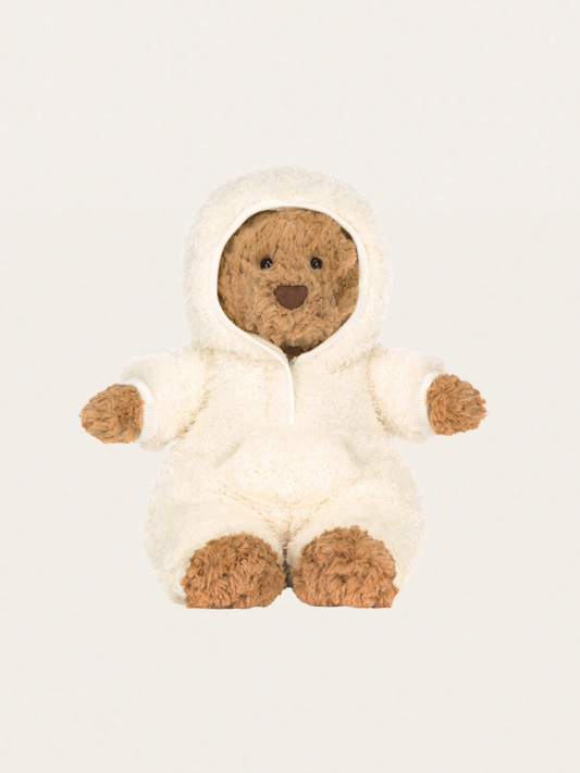 Miś Bartłomiej w kombinezonie