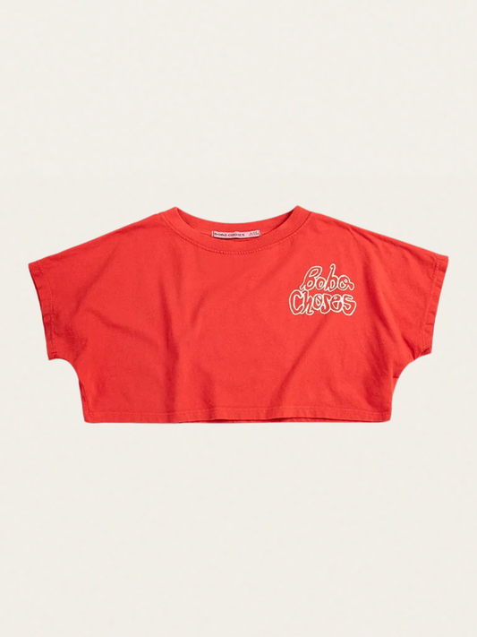 Bawełniany krótki T-shirt Kids Bobo Choses By Hand