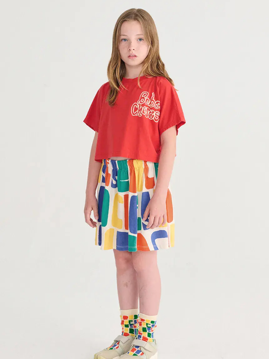 Bawełniany krótki T-shirt Kids Bobo Choses By Hand