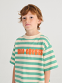Bawełniany T-shirt Kids Bobo Choses Modern striped