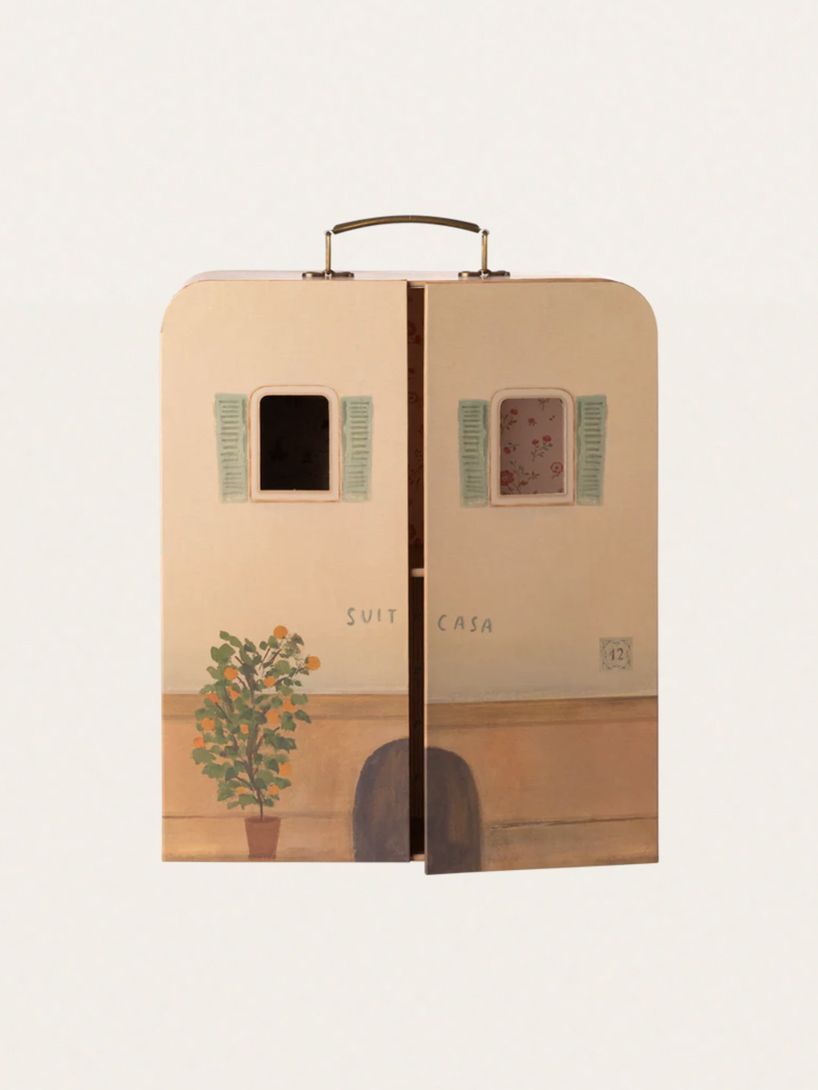 Domek w walizce dla myszek i króliczków SuitCasa