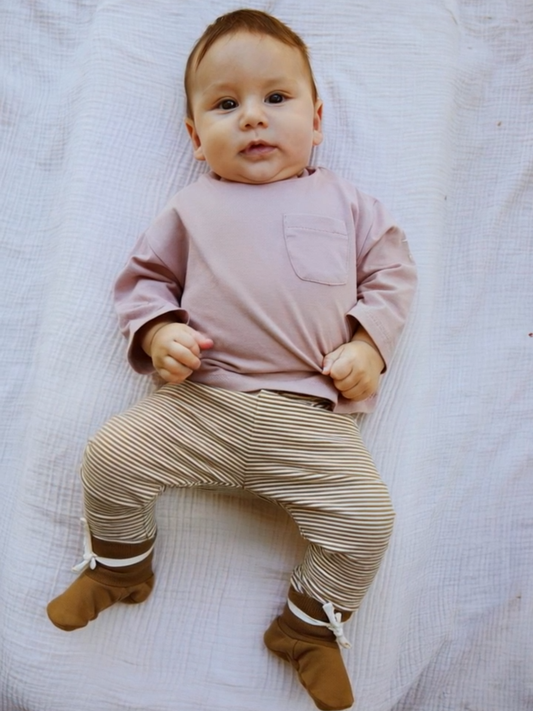 Legginsy bawełniane Baby
