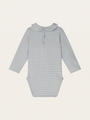 Bawełniane body z kołnierzykiem