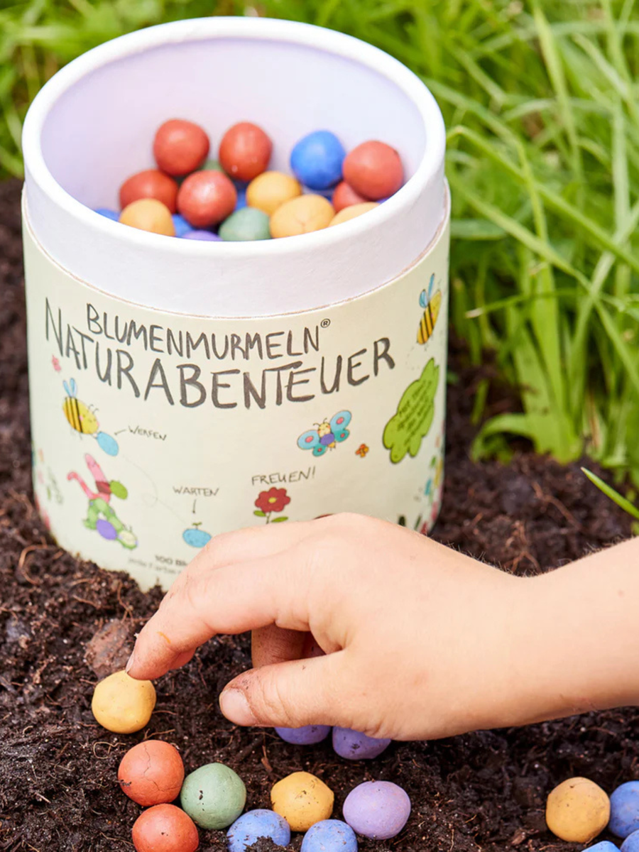 Kolorowe kulki z nasionami kwiatów 100 szt.