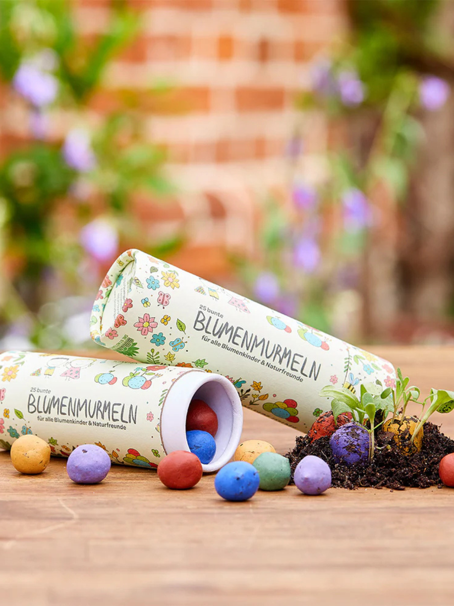 Kolorowe kulki z nasionami kwiatów 25 szt.