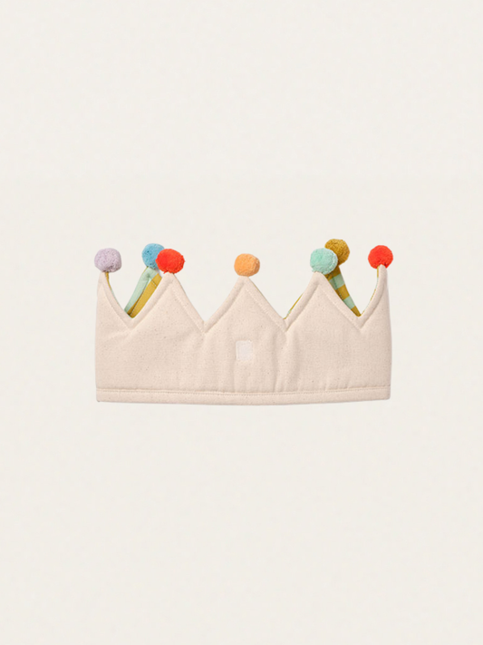Urodzinowa korona z bawełny organicznej