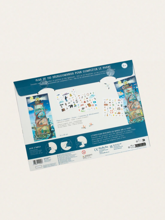 Kalkomania Latarnia Morska Le Jardin