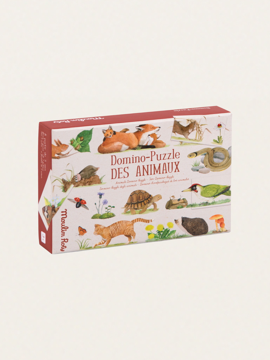 Gra Zwierzęce Domino Le Jardin Du Moulin