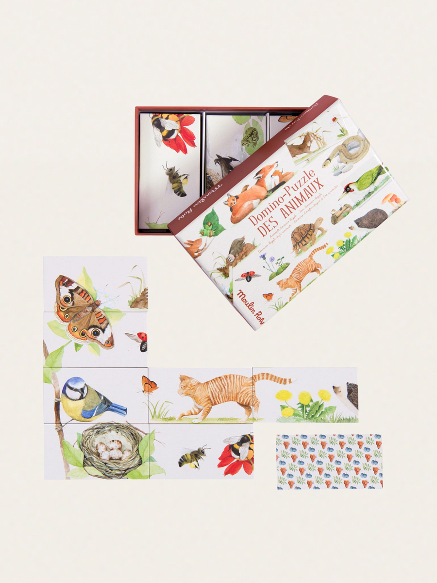 Gra Zwierzęce Domino Le Jardin Du Moulin