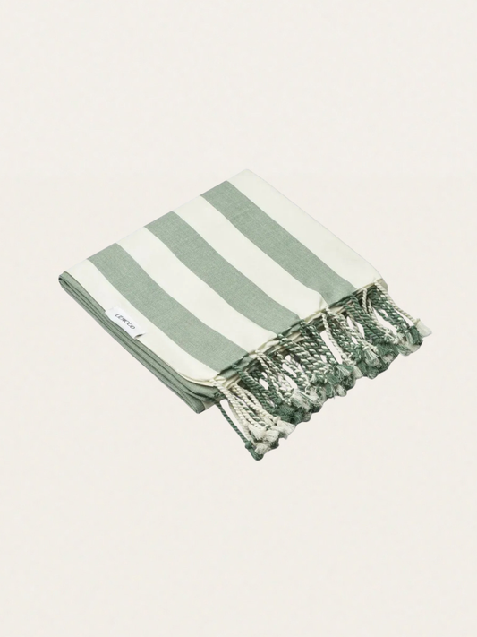 Ręcznik plażowy Mona Peppermint / Creme de la creme