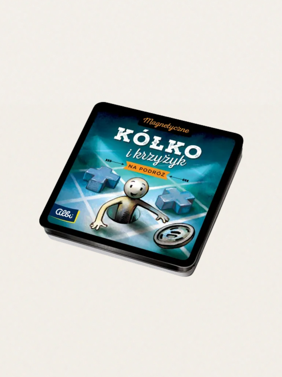 Magnetyczna gra podróżna - Kółko i krzyżyk