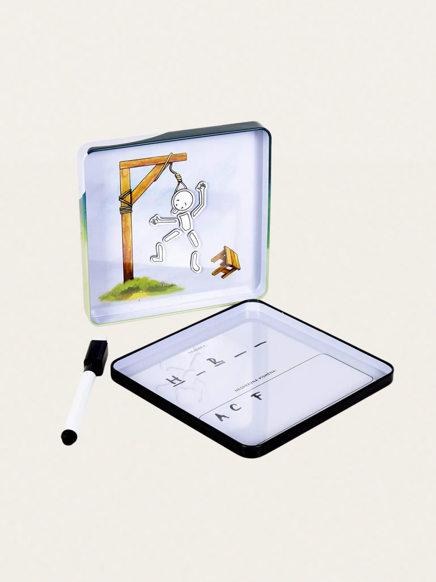 Magnetyczna gra podróżna - Wisielec