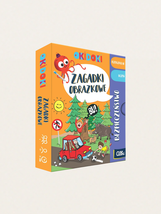 OKIDOKI - Zagadki obrazkowe Bezpieczeństwo