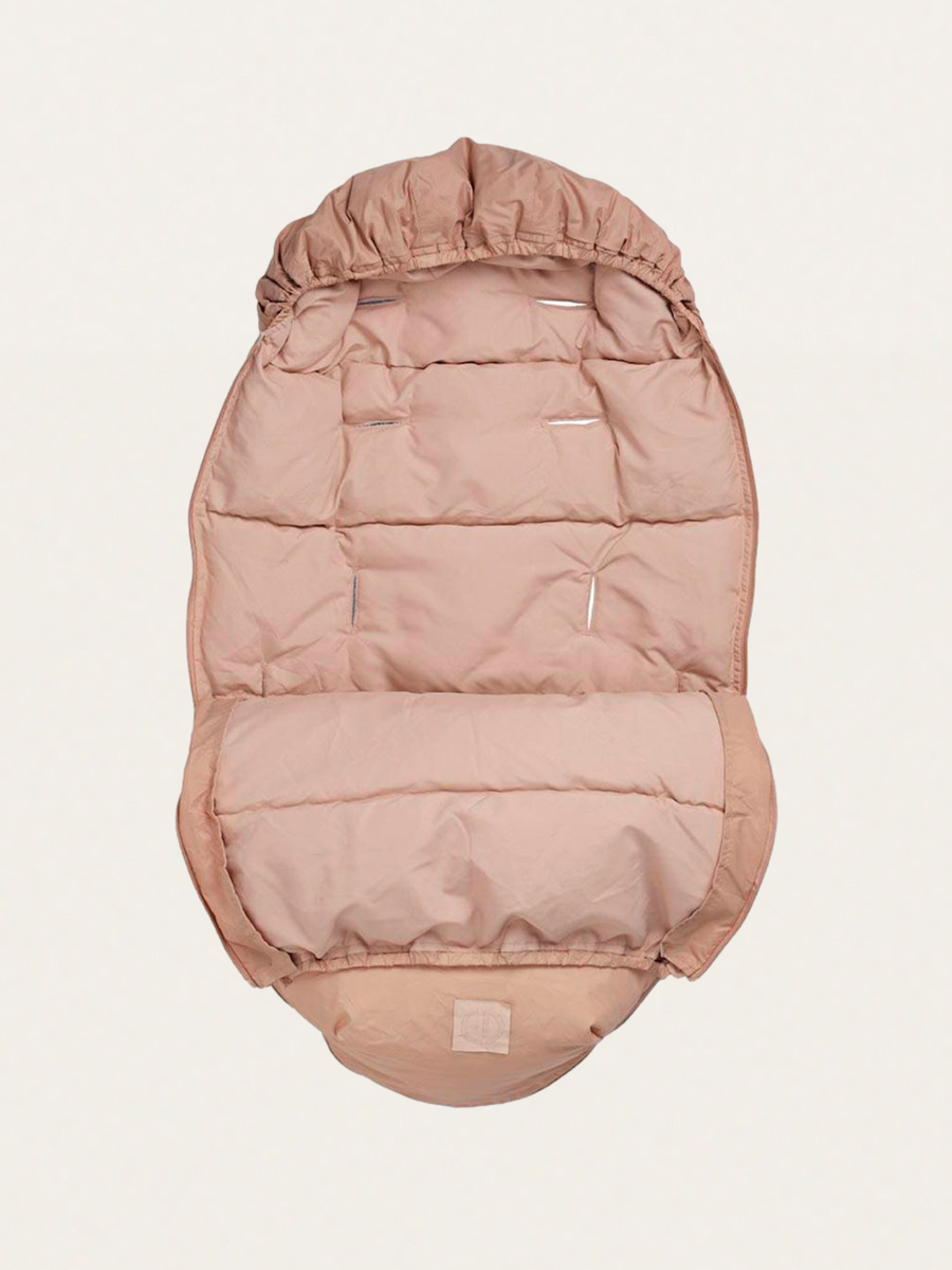 Śpiworek do wózka z kaczym puchem Blushing Pink