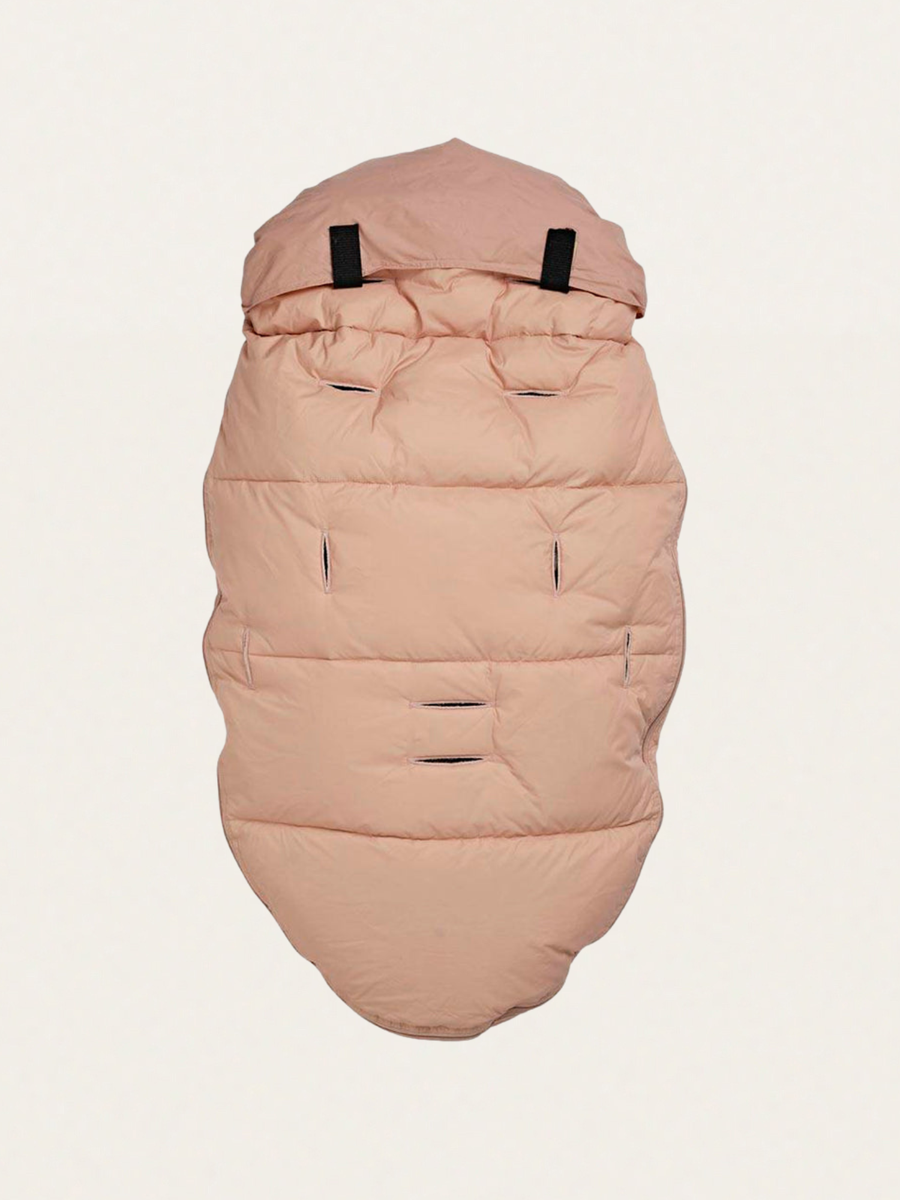 Śpiworek do wózka z kaczym puchem Blushing Pink