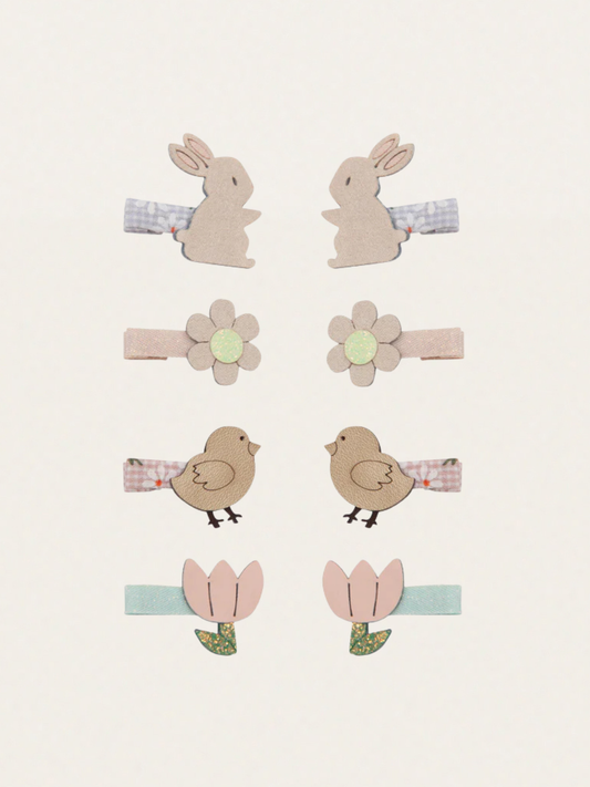 Spinki do włosów 8 szt. Easter