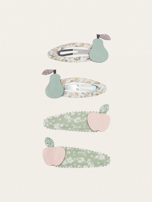 Spinki do włosów 4 szt. Apple & Pear