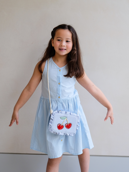 Torebka Striped Cherry Bag