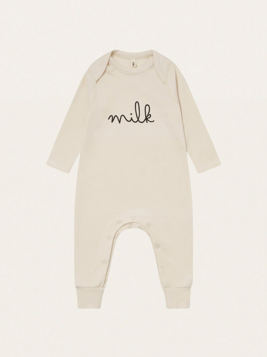 Śpioszki z bawełny organicznej Milk